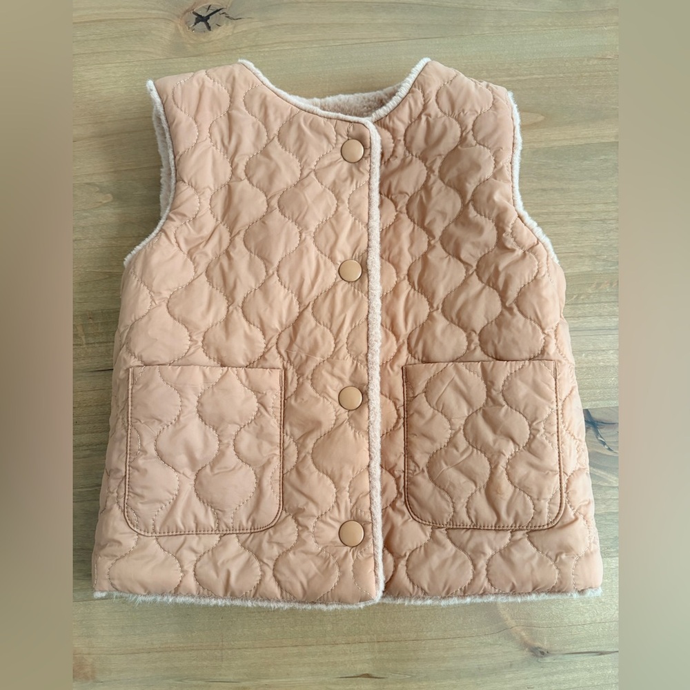 4T Reversible Quilted Vest